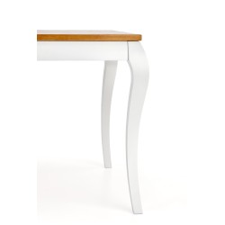 'WINDSOR Extendable Table 160-240x90x76 cm Dark Oak/White Color' 'WINDSOR Extendable Table 160-240x90x76 cm Dark Oak/White Color'