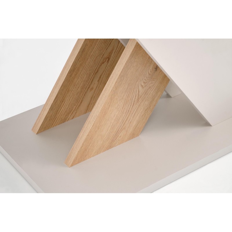 'XARELTO Extendable Table in Cashmere - Cremona Oak' 'XARELTO Extendable Table in Cashmere - Cremona Oak'