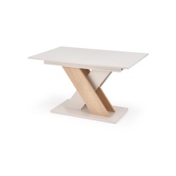 'XARELTO Extendable Table in Cashmere - Cremona Oak' 'XARELTO Extendable Table in Cashmere - Cremona Oak'