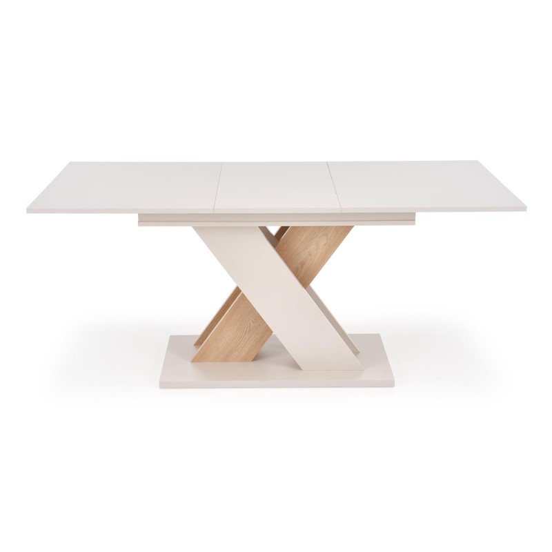 'XARELTO Extendable Table in Cashmere - Cremona Oak' 'XARELTO Extendable Table in Cashmere - Cremona Oak'