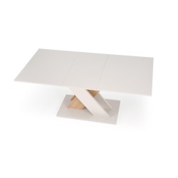 'XARELTO Extendable Table in Cashmere - Cremona Oak' 'XARELTO Extendable Table in Cashmere - Cremona Oak'