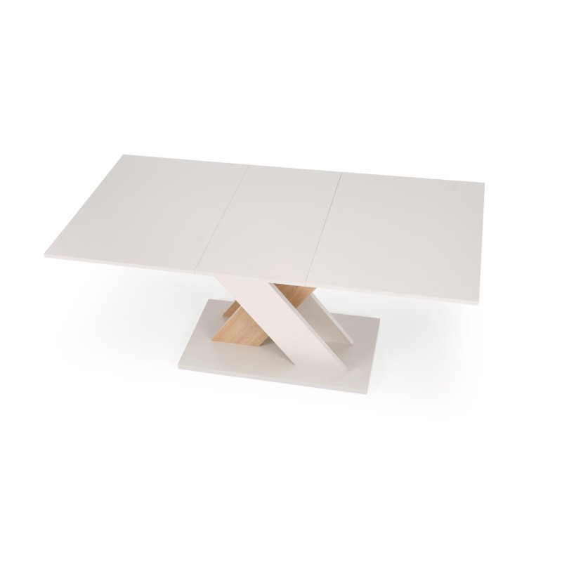 'XARELTO Extendable Table in Cashmere - Cremona Oak' 'XARELTO Extendable Table in Cashmere - Cremona Oak'