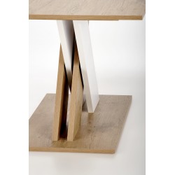 'XARELTO Extendable Lancelot Oak Table - White' 'XARELTO Extendable Lancelot Oak Table - White'