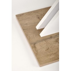 'XARELTO Extendable Lancelot Oak Table - White' 'XARELTO Extendable Lancelot Oak Table - White'