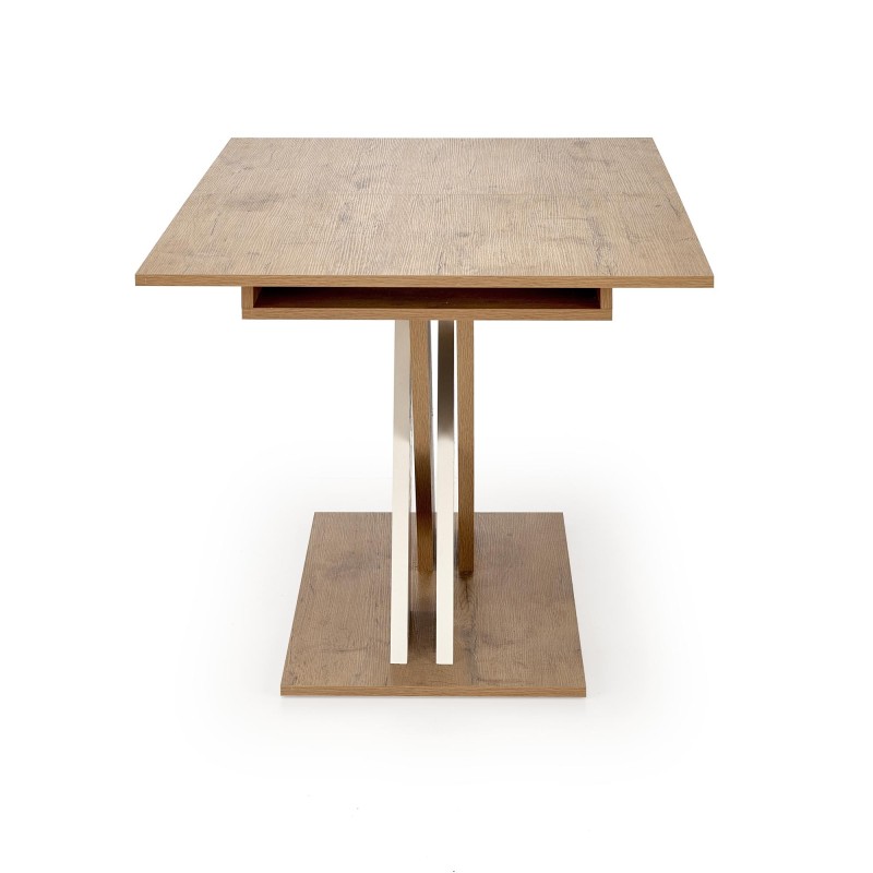 'XARELTO Extendable Lancelot Oak Table - White' 'XARELTO Extendable Lancelot Oak Table - White'
