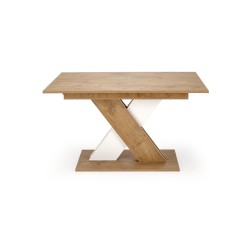 'XARELTO Extendable Lancelot Oak Table - White' 'XARELTO Extendable Lancelot Oak Table - White'
