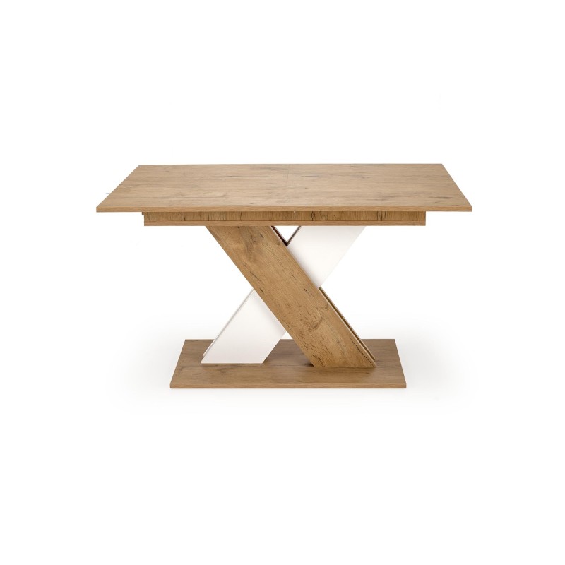 'XARELTO Extendable Lancelot Oak Table - White' 'XARELTO Extendable Lancelot Oak Table - White'