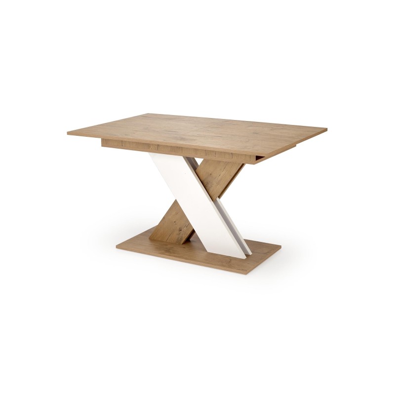 'XARELTO Extendable Lancelot Oak Table - White' 'XARELTO Extendable Lancelot Oak Table - White'