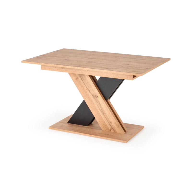 'XARELTO Extendable Wotan Oak Table - Black' 'XARELTO Extendable Wotan Oak Table - Black'