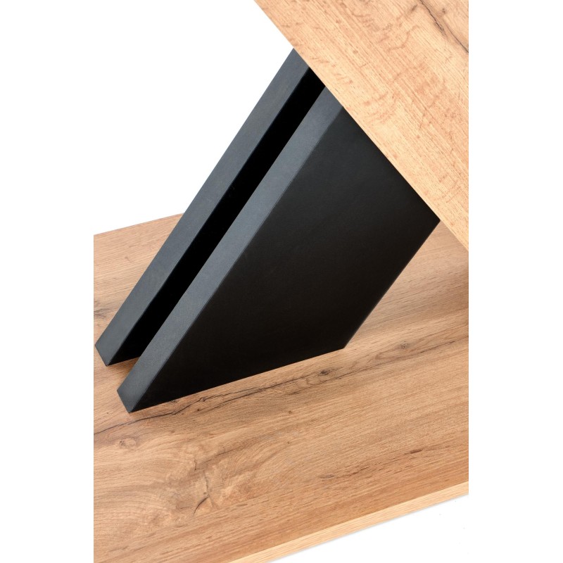 'XARELTO Extendable Wotan Oak Table - Black' 'XARELTO Extendable Wotan Oak Table - Black'