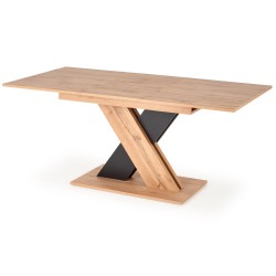 'XARELTO Extendable Wotan Oak Table - Black' 'XARELTO Extendable Wotan Oak Table - Black'