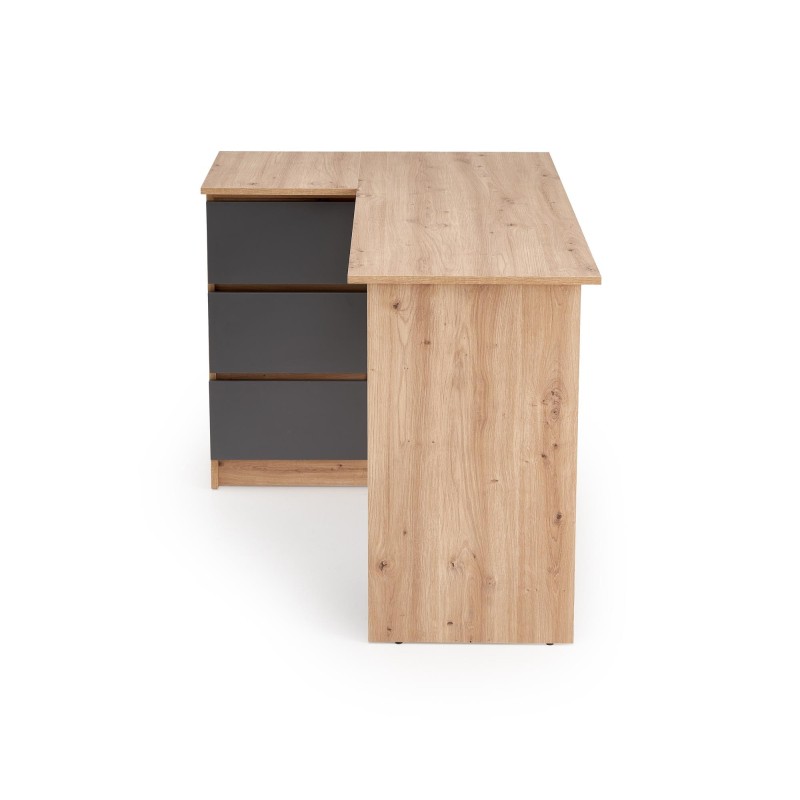 'BEGA Desk, Artisan Oak / Graphite' 'BEGA Desk, Artisan Oak / Graphite'