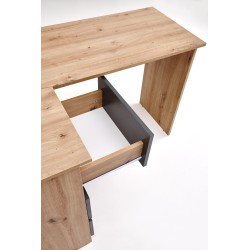 'BEGA Desk, Artisan Oak / Graphite' 'BEGA Desk, Artisan Oak / Graphite'