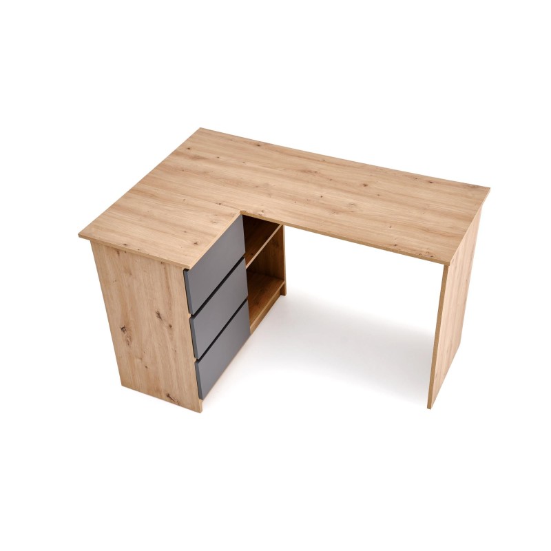 'BEGA Desk, Artisan Oak / Graphite' 'BEGA Desk, Artisan Oak / Graphite'