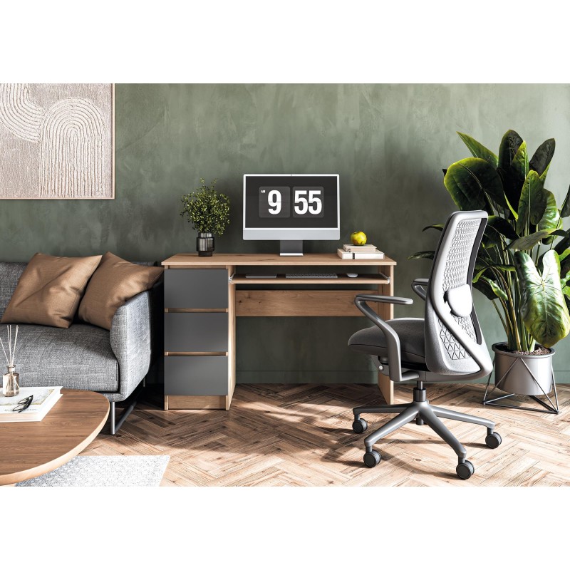 'CINO Desk, Artisan Oak / Graphite' 'CINO Desk, Artisan Oak / Graphite'