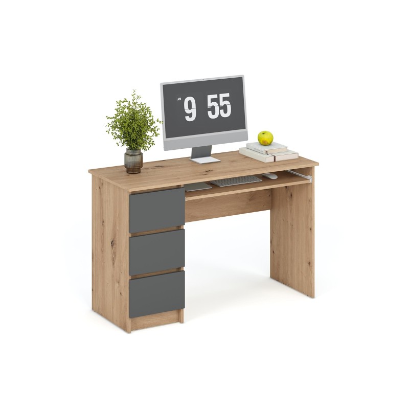 'CINO Desk, Artisan Oak / Graphite' 'CINO Desk, Artisan Oak / Graphite'