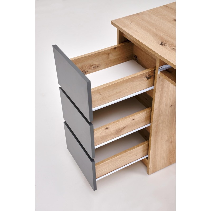 'CINO Desk, Artisan Oak / Graphite' 'CINO Desk, Artisan Oak / Graphite'