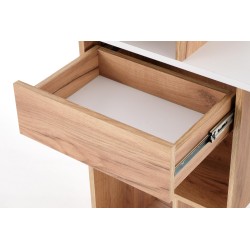 'CONTI Golden Oak / White Desk' 'CONTI Golden Oak / White Desk'