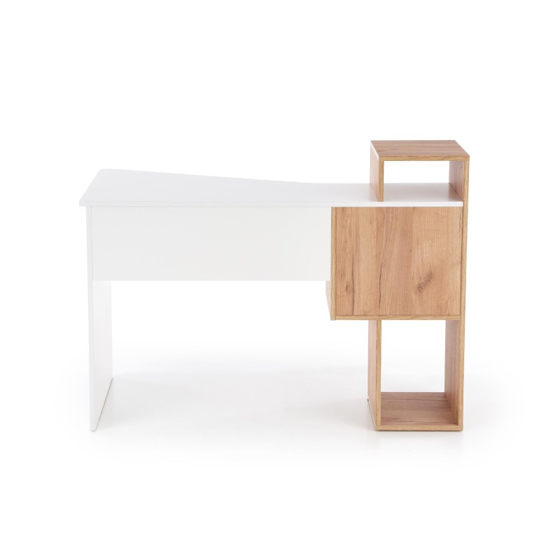 'CONTI Golden Oak / White Desk' 'CONTI Golden Oak / White Desk'