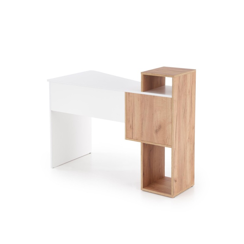 'CONTI Golden Oak / White Desk' 'CONTI Golden Oak / White Desk'