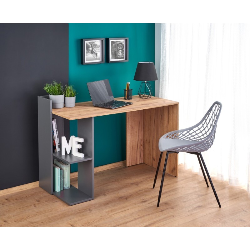 'FINO Wotan Oak / Anthracite Desk' 'FINO Wotan Oak / Anthracite Desk'