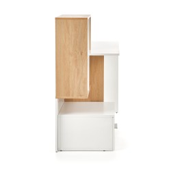 'GROSSO Golden Oak / White Desk' 'GROSSO Golden Oak / White Desk'