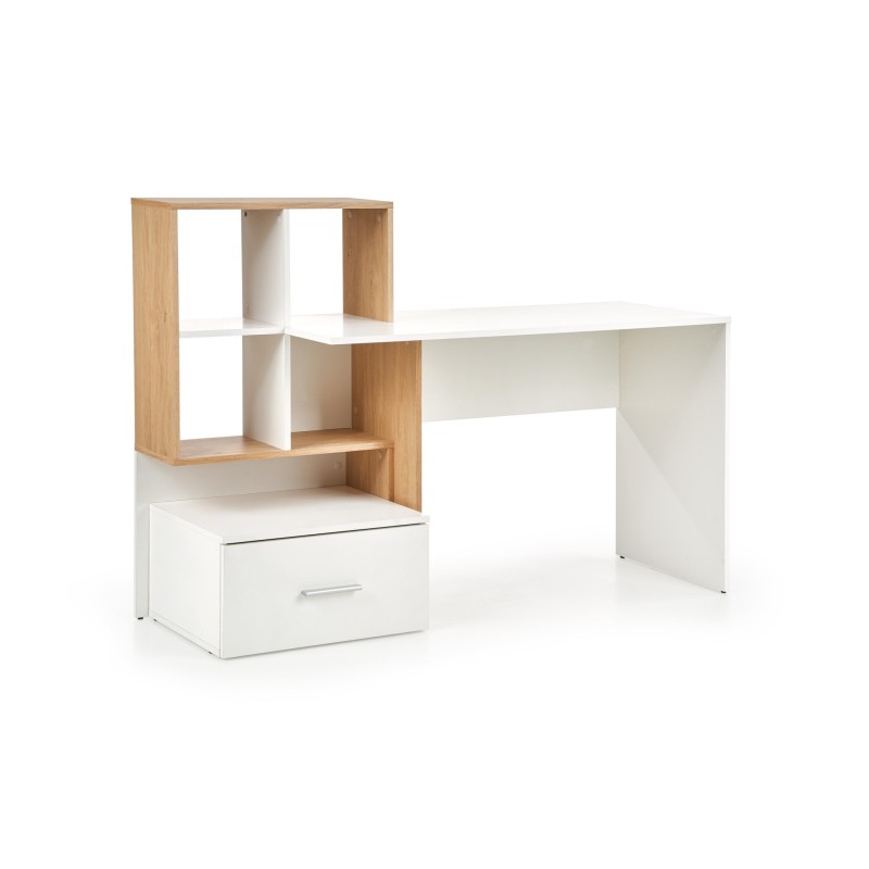 'GROSSO Golden Oak / White Desk' 'GROSSO Golden Oak / White Desk'