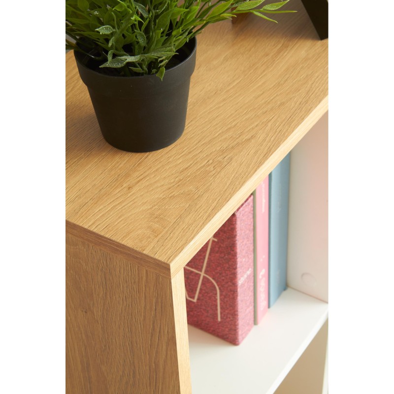 'GROSSO Golden Oak / White Desk' 'GROSSO Golden Oak / White Desk'