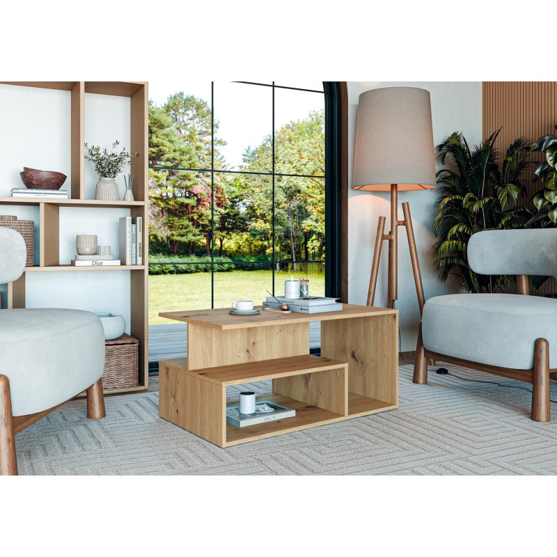 'IVA Coffee Table, Artisan Oak' 'IVA Coffee Table, Artisan Oak'
