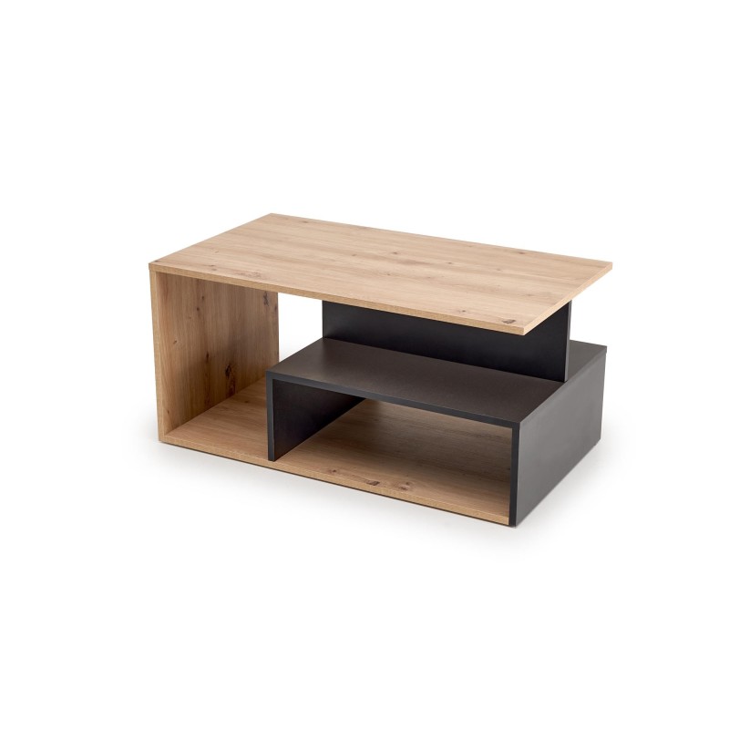 'IVA Coffee Table, Artisan Oak / Black' 'IVA Coffee Table, Artisan Oak / Black'