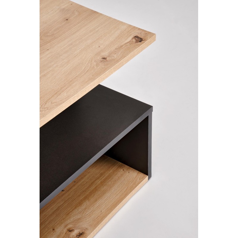 'IVA Coffee Table, Artisan Oak / Black' 'IVA Coffee Table, Artisan Oak / Black'