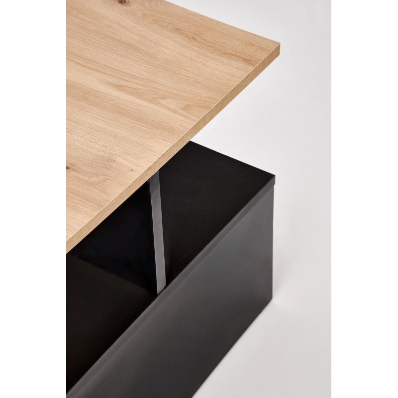 'IVA Coffee Table, Artisan Oak / Black' 'IVA Coffee Table, Artisan Oak / Black'