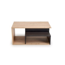 'IVA Coffee Table, Artisan Oak / Black' 'IVA Coffee Table, Artisan Oak / Black'