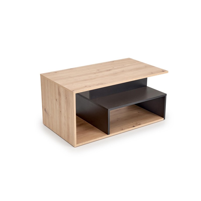 'IVA Coffee Table, Artisan Oak / Black' 'IVA Coffee Table, Artisan Oak / Black'