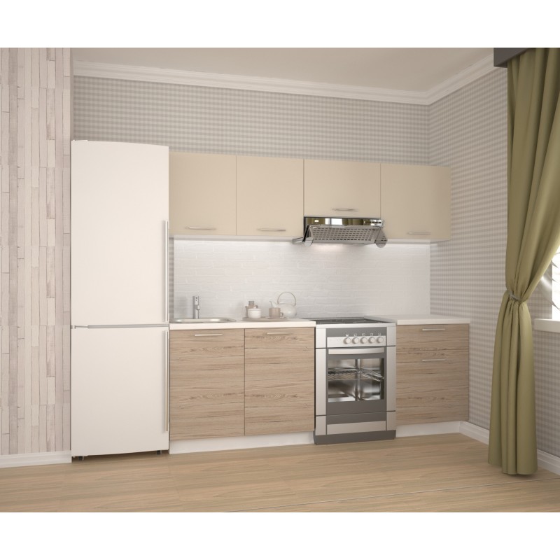 'KATIA 220 Kitchen Set in Beige / San Marino' 'KATIA 220 Kitchen Set in Beige / San Marino'