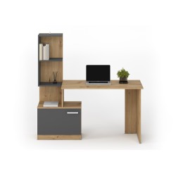"MISO Desk, Graphite / Artisan Oak" "MISO Desk, Graphite / Artisan Oak"