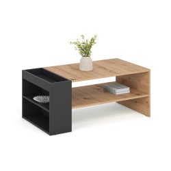 'MURCIA Coffee Table, Artisan Oak / Black' 'MURCIA Coffee Table, Artisan Oak / Black'