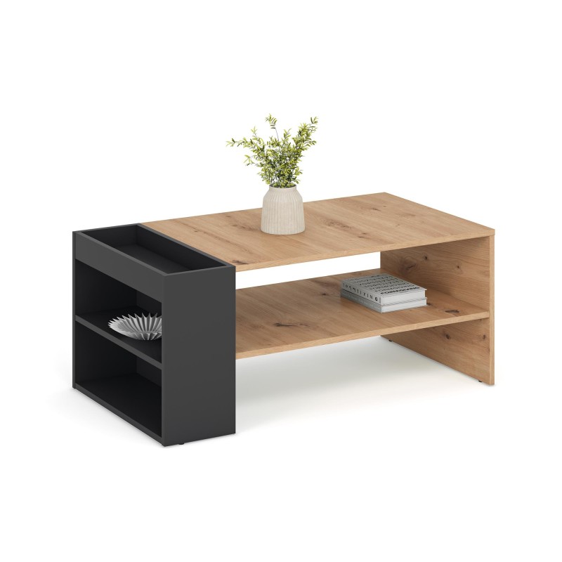 'MURCIA Coffee Table, Artisan Oak / Black' 'MURCIA Coffee Table, Artisan Oak / Black'