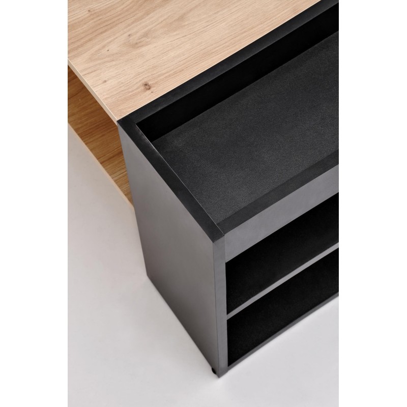 'MURCIA Coffee Table, Artisan Oak / Black' 'MURCIA Coffee Table, Artisan Oak / Black'