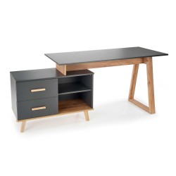 'SERGIO XL Anthracite Desk / D. Wotan' 'SERGIO XL Anthracite Desk / D. Wotan'
