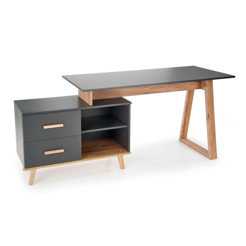 'SERGIO XL Anthracite Desk / D. Wotan' 'SERGIO XL Anthracite Desk / D. Wotan'