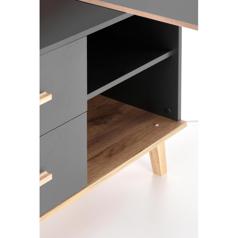 'SERGIO XL Anthracite Desk / D. Wotan' 'SERGIO XL Anthracite Desk / D. Wotan'