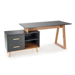 'SERGIO XL Anthracite Desk / D. Wotan' 'SERGIO XL Anthracite Desk / D. Wotan'