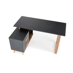 'SERGIO XL Anthracite Desk / D. Wotan' 'SERGIO XL Anthracite Desk / D. Wotan'