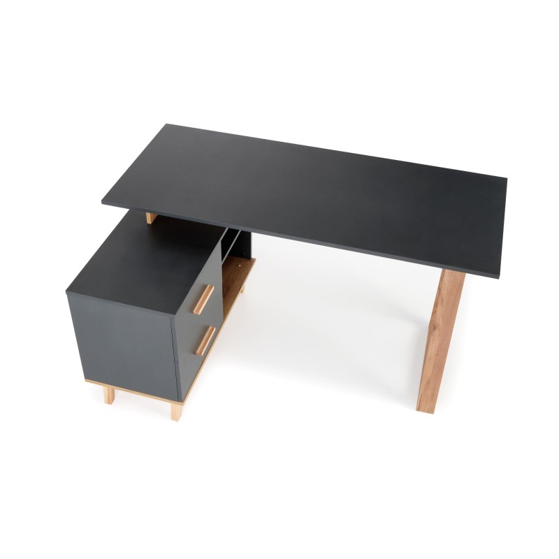 'SERGIO XL Anthracite Desk / D. Wotan' 'SERGIO XL Anthracite Desk / D. Wotan'
