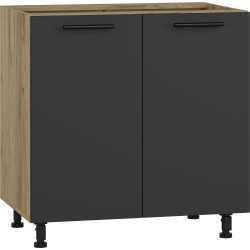 'VENTO D-80/82 Lower Cabinet Front: Anthracite'