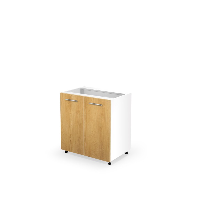 'VENTO D-80/82 Lower Cabinet Front: Honey Oak'