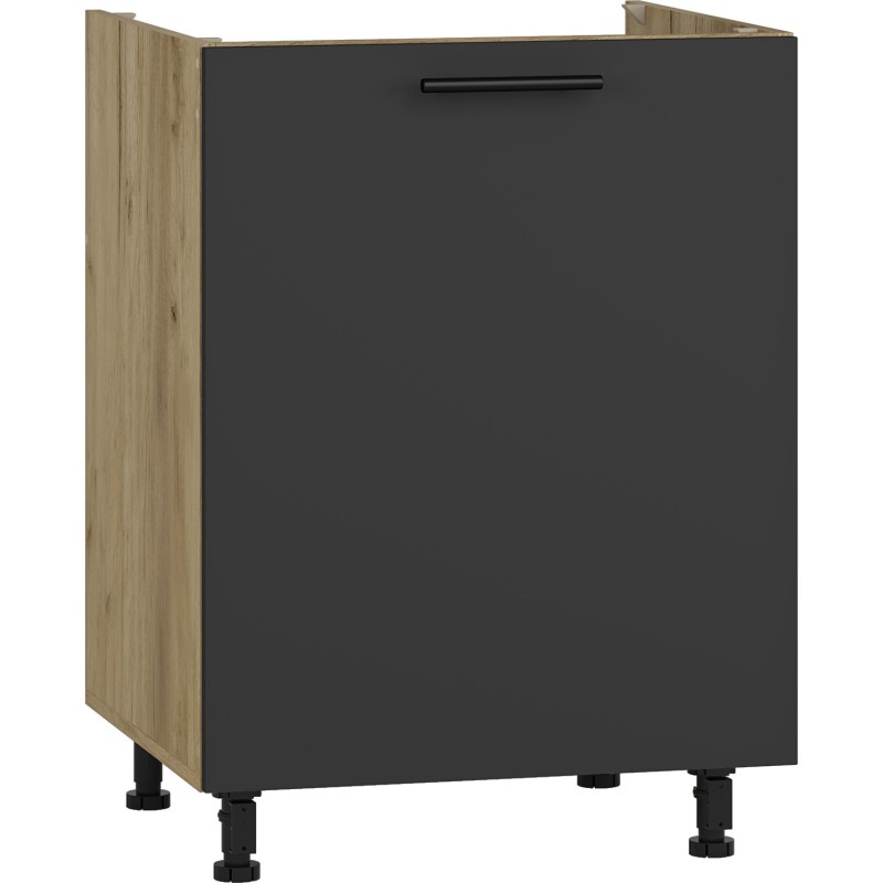 'VENTO DK-60/82 Sink Cabinet Front: Anthracite'