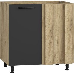'VENTO DKN-100/82 Corner Sink Cabinet Front: Anthracite'