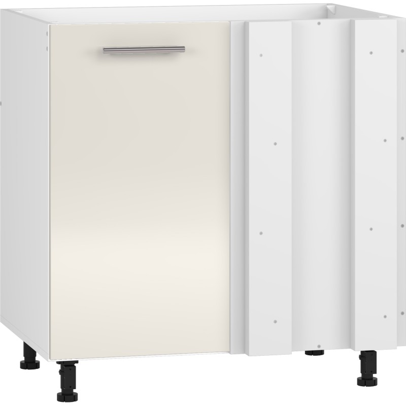 'VENTO DKN-100/82 Corner Sink Cabinet Front: Beige'